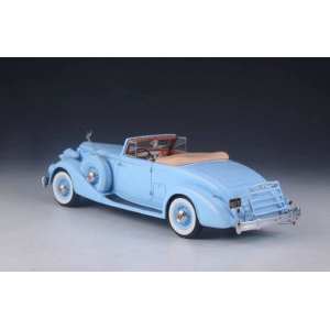 1/43 Packard Twelve 1407 Bohman & Schwartz Convertible Coupe 1936 Light Blue (голубой)