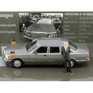 1/43 Mercedes-Benz 500 SEL W126 1989 HELMUT KOHL