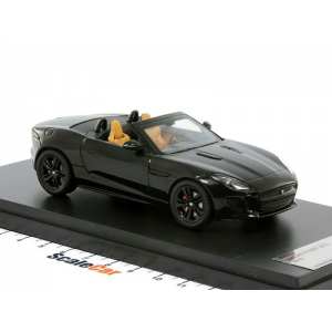 1/43 JAGUAR F-TYPE V6 S 2013 Black w/ Brown Interior