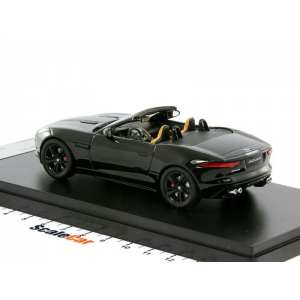 1/43 JAGUAR F-TYPE V6 S 2013 Black w/ Brown Interior