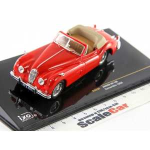 1/43 JAGUAR XK 140 Convertible 1956 Red with Beige interiors