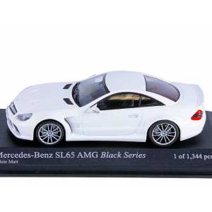 1/43 Mercedes-Benz SL65 AMG Black Series (R230) 2009 матовый белый