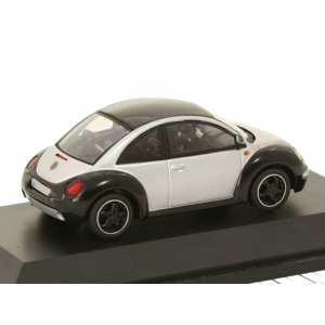 1/43 Volkswagen New Beetle серебристый/черный