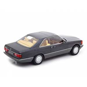 1/18 Mercedes-Benz 560SEC С126 (W126) 1985 антрацит