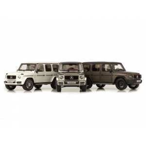 1/18 Mercedes-Benz G500 2019 (W463 II) Stronger Than Time. Cпециальное издание к 40-летию G-class. Матовый серый магно.