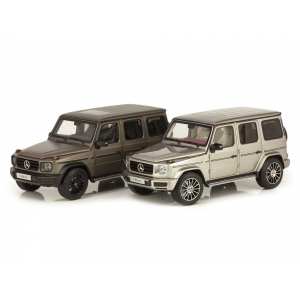 1/18 Mercedes-Benz G500 2019 (W463 II) Stronger Than Time. Cпециальное издание к 40-летию G-class. Матовый серый магно.