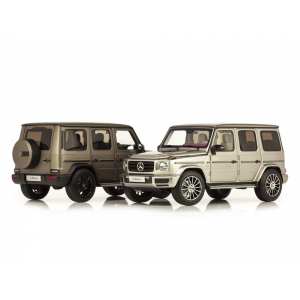 1/18 Mercedes-Benz G500 2019 (W463 II) Stronger Than Time. Cпециальное издание к 40-летию G-class. Матовый серый магно.