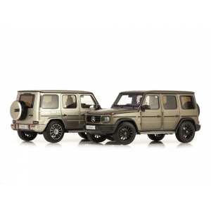 1/18 Mercedes-Benz G500 2019 (W463 II) Stronger Than Time. Cпециальное издание к 40-летию G-class. Белый бриллиант.