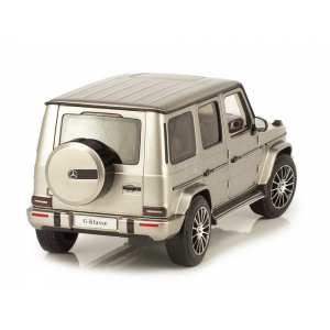 1/18 Mercedes-Benz G500 2019 (W463 II) Stronger Than Time. Cпециальное издание к 40-летию G-class. Серебристый мохаве.