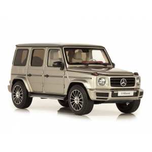 1/18 Mercedes-Benz G500 2019 (W463 II) Stronger Than Time. Cпециальное издание к 40-летию G-class. Серебристый мохаве.