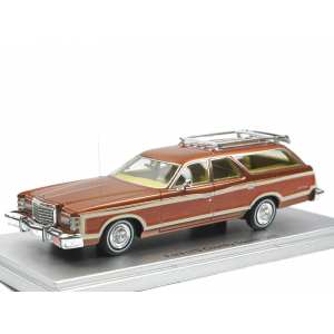 1/43 Ford LTD Country Squire 1978 светло-коричневый металлик