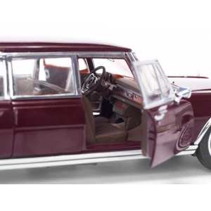 1/18 Mercedes-Benz 600 Limousine (W100) 1966 бордовый