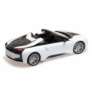 1/18 BMW i8 roadster (I15) 2017 белый металлик