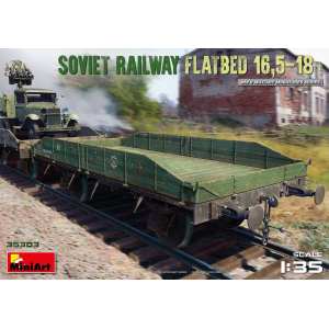 1/35 Soviet Railway Flatbed 16,5-18t.