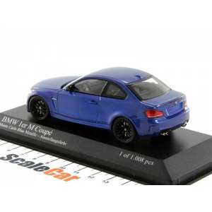 1/43 BMW 1er Coupe E82 2011 синий мет.