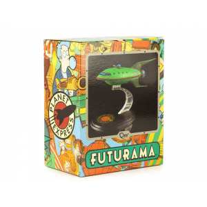 Futurama Planet Express Ship Model Q-Fig From Quantum Mechanix Плэнет Экспресс из Футурамы (14 см в длину)