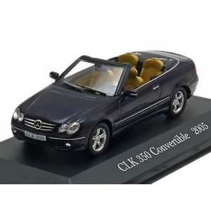 1/43 Mercedes Benz CLK350 CDI Cabriolet A209 (W209) 2005 черный
