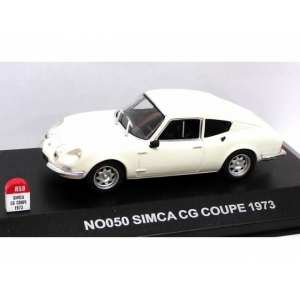 1/43 Simca 1300 CG COUPE 1973 WHITE