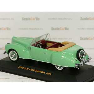 1/43 Lincoln CONTINENTAL 1939 Green with Beige interiors