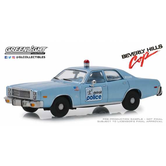 1/43 Plymouth Fury Detroit Police 1977 Полиция Детройта из к/ф Полицейский из Беверли-Хиллз