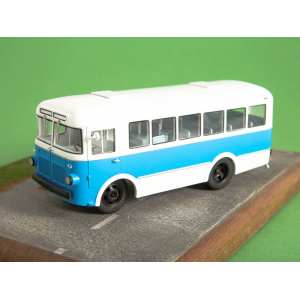 1/43 Малый городской автобус РАФ-251 белый с голубым