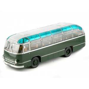 1/43 ЛАЗ 695 зеленый 1956 г. Городской автобус