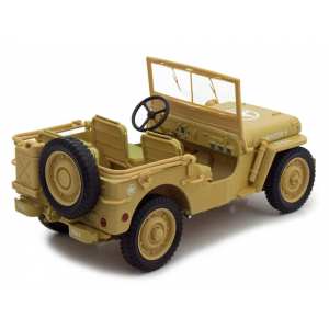 1/18 Jeep Willys 1943 Casablanca песочный