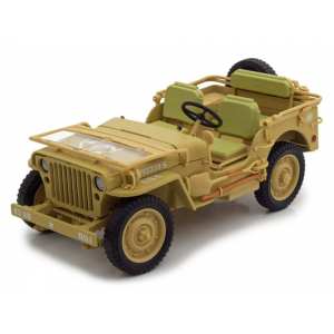 1/18 Jeep Willys 1943 Casablanca песочный