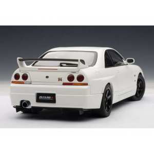 1/18 Nissan SKYLINE GT-R R-TUNE (R33) 1996 (MATT WHITE)