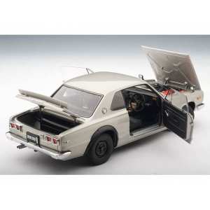 1/18 Nissan SKYLINE GT-R 1ST GENERATION (KPGC10) 1969 (SILVER)