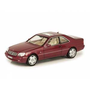 1/18 Mercedes-Benz CL600 C140(W140) 1996 красный