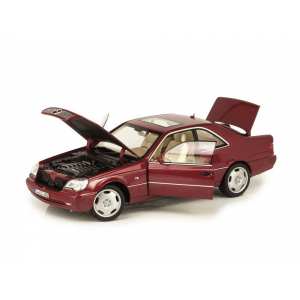 1/18 Mercedes-Benz CL600 C140(W140) 1996 красный