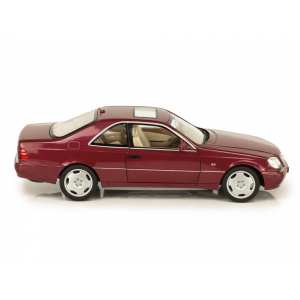 1/18 Mercedes-Benz CL600 C140(W140) 1996 красный