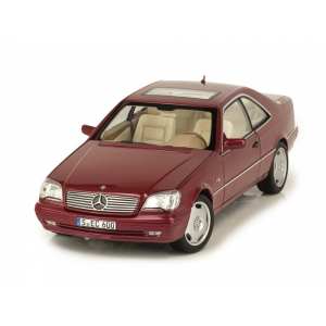 1/18 Mercedes-Benz CL600 C140(W140) 1996 красный