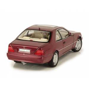 1/18 Mercedes-Benz CL600 C140(W140) 1996 красный