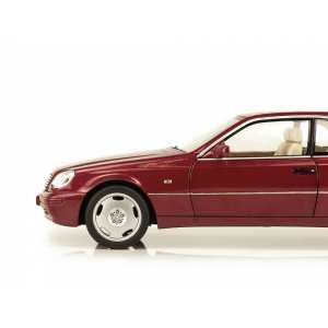 1/18 Mercedes-Benz CL600 C140(W140) 1996 красный