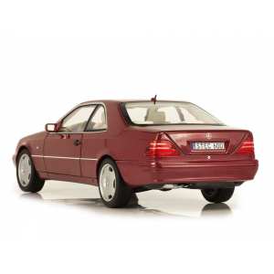 1/18 Mercedes-Benz CL600 C140(W140) 1996 красный