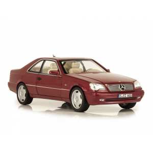 1/18 Mercedes-Benz CL600 C140(W140) 1996 красный