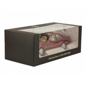 1/18 Mercedes-Benz CL600 C140(W140) 1996 красный