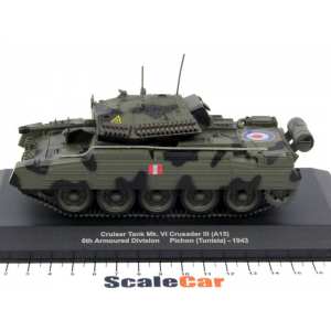 1/43 Cruiser Tank MK6 Crusader 3 6th Armoured Division Pichon (Tunesien) 1943