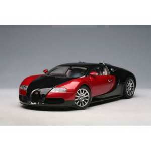 1/18 Bugatti EB 16.4 VEYRON PRODUCTION CAR 2005 (BLACK / RED)