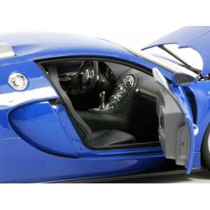 1/18 Bugatti VEYRON 2010 BLUE METALLIC & BLACK METALLLIC