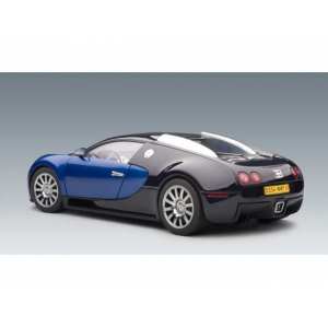 1/18 Bugatti EB 16.4 VEYRON PRODUCTION CAR 2005 (BLACK BLUE METALLIC / BLUE METALLIC)