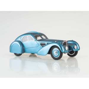 1/18 Bugatti T57 SC Atlantic RHD голубой металлик