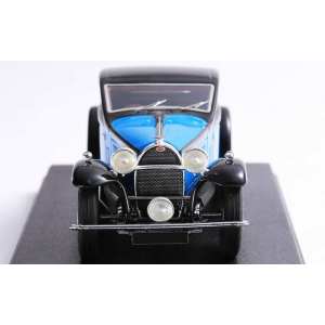1/43 Bugatti Type 50 T 1930 черный с синим