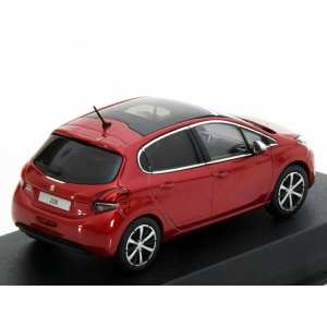 1/43 Peugeot 208 (рестайлинг) 2015 Rubi Red красный