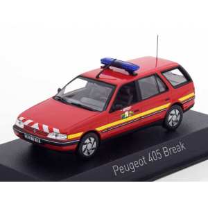 1/43 Peugeot 405 Break Pompiers (Пожарный) 1991