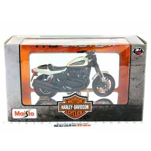 1/18 Мотоцикл Harley-Davidson XR1200X 2011 белый мет.