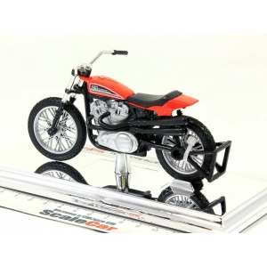 1/18 Мотоцикл Harley-Davidson XR750 Racing Bike 1972 красный