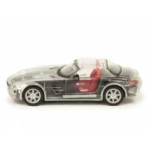 1/43 Mercedes-Benz SLS AMG 2010 С197 с прозрачным корпусом